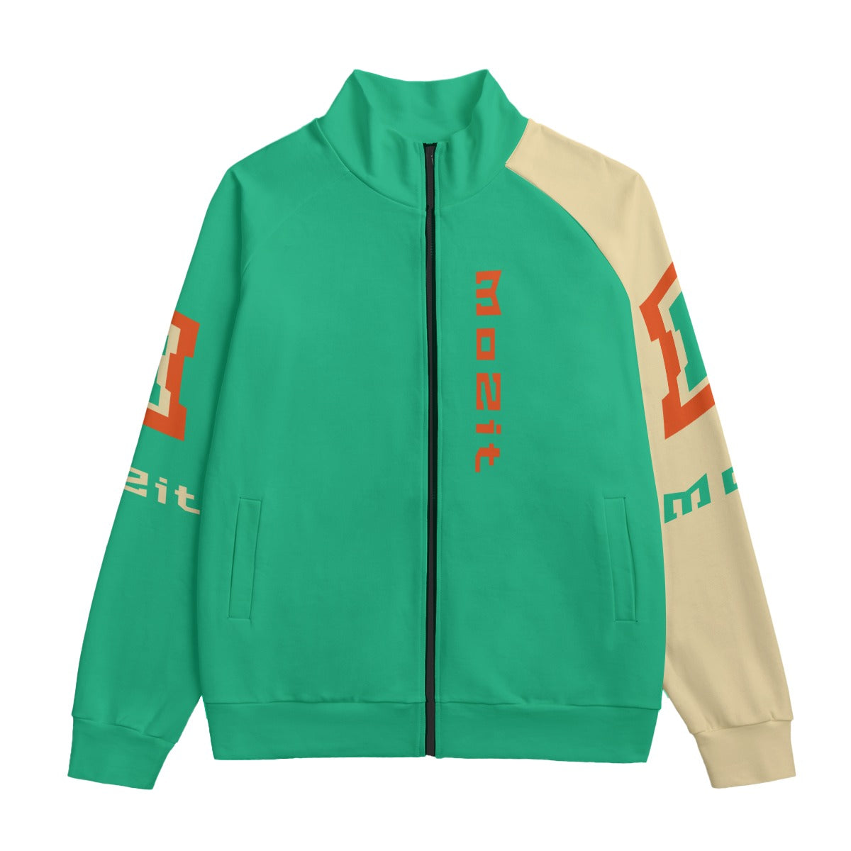 Unisex Stand Up Collar Jacket With Raglan Sleeve | 310GSM Cotton